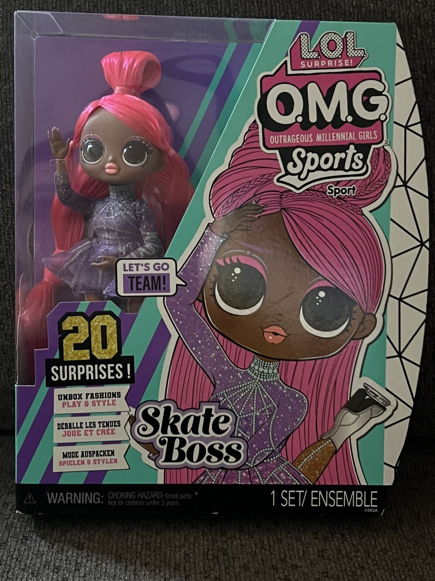 Lol Surprise Omg Sports Skate Boss Doll