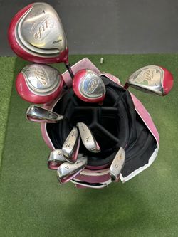 Ladies Mizuno Efil Golf Set Driver - PW W Flex RH