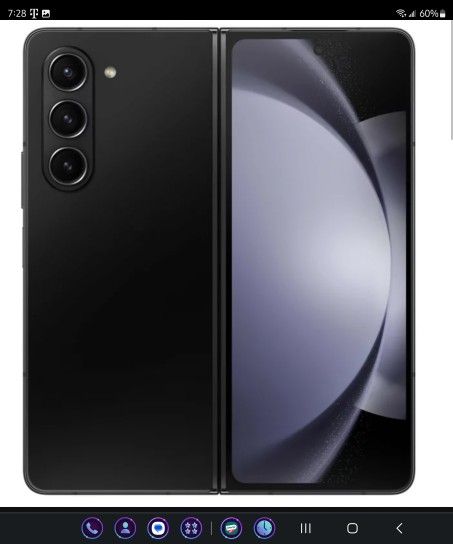 Samsung Galaxy Z Fold 5 Black