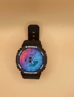 Rainbow Casino Black G-Shock Watch GA-2100