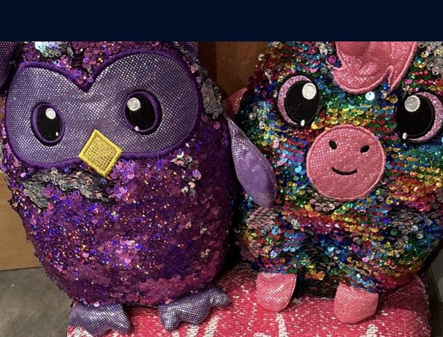 Shimmery Shimmeez Stuffed Animals