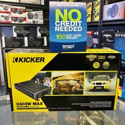 New Kicker 2400 Watts Max Monoblock Car Audio Bass Amplifier ✅ 🔥