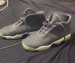 Jordan Horizon Gray Hyper Turquoise