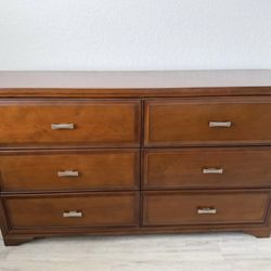 Brown Cherry Dresser 