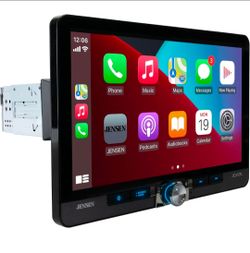 Jensen J1CA10FL 10.1" Wireless Apple CarPlay Android Auto Single/Double DIN