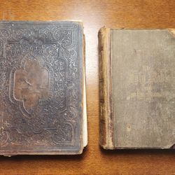 Two Bibles From The Late 1800s