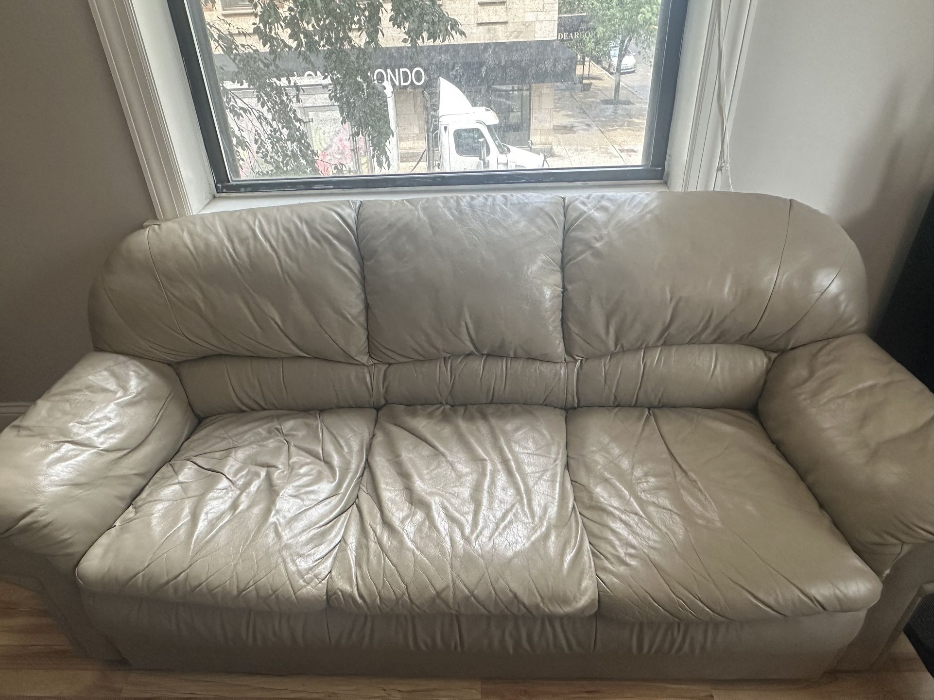 Leather Couch