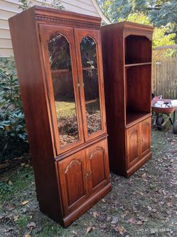 Set of Two China Cabinets