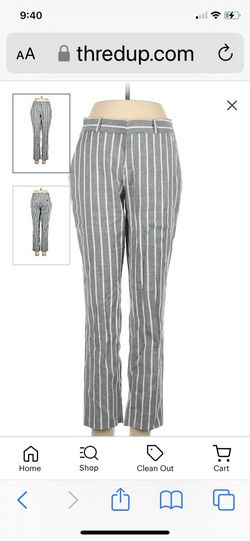 Banana Republic Stretch Linen Avery Pants NWT