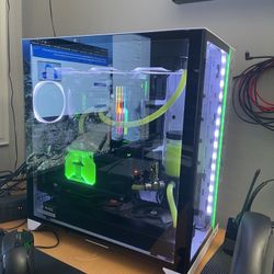 @ GAMING COMPUTER Intel I9 5Ghz - CUSTOM EK WATER COOLED BEAST @ 24gb Nvidia 3090