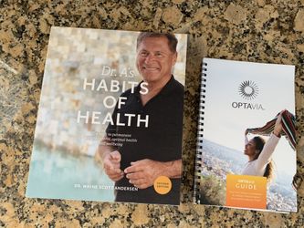 Optavia Books Dr A’s Habits of Health - brand new
