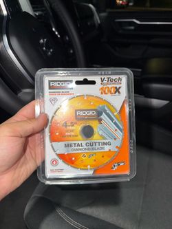V-Tech Diamond Metal Cutting Blade – Brand New