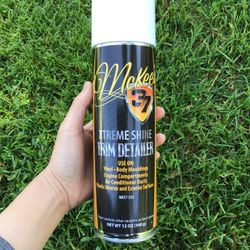Tires Vinyl Rubber Black Plastic Extreme Gloss Shine Trim Detailer Spray Can Auto Detailing Supplies Professional Product Car Washing Coating Car Care