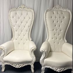 2 Event Throne Chairs for Sale 