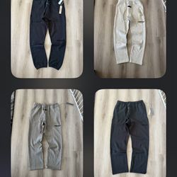 Essentials Sweats All Colors Displayed 