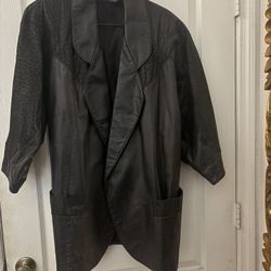 Ladies Leather Jacket 