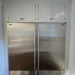 Sub Zero Set Refrigerator & Freezer