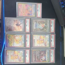 Pokemon Graded Slabs Lot 