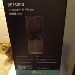 TP-LINK BE 15000 Tri-Bane Wifi 7 Router