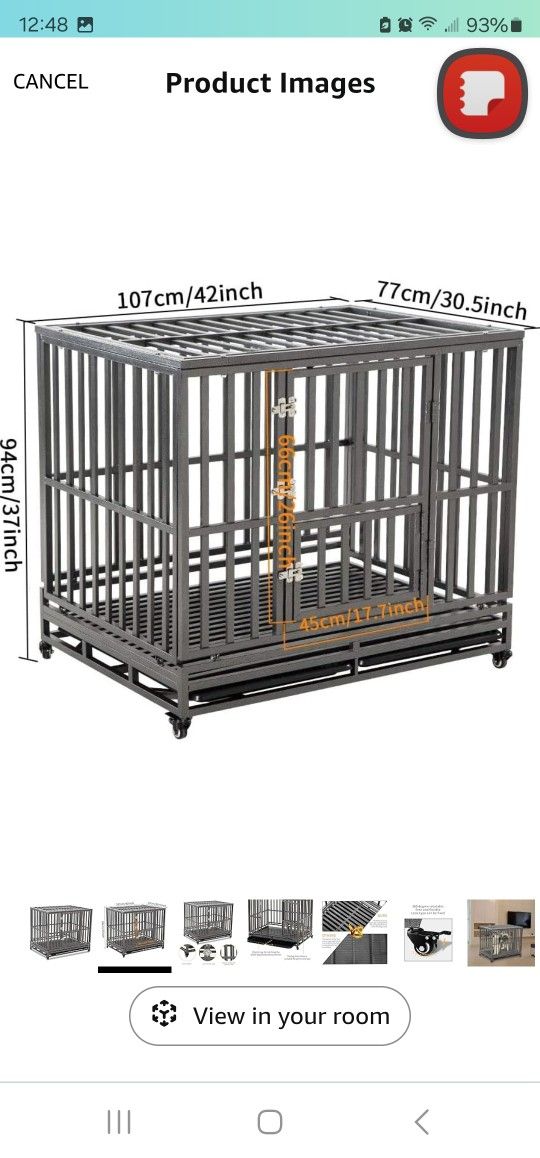 Heavy Duty Large Dog Crate