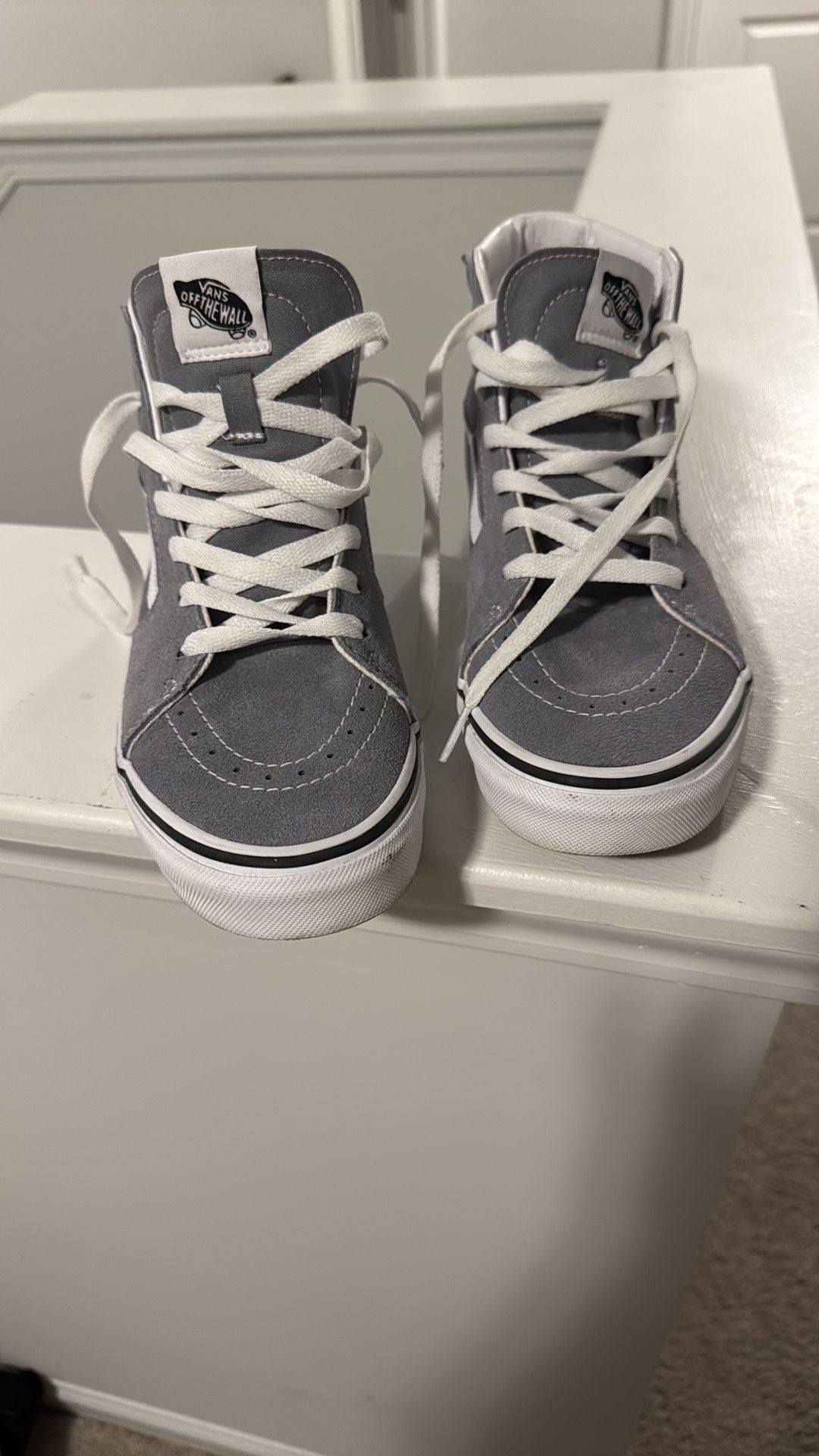 Gray High Top Vans