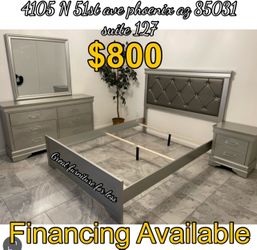 Queen size bedroom set brand new
