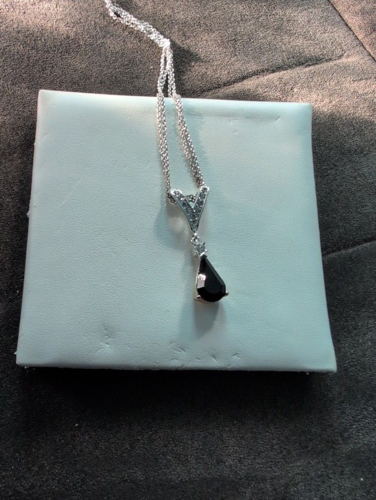 Sterling Silver Necklace with Pendant