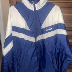 Vintage Soccer Windbreaker