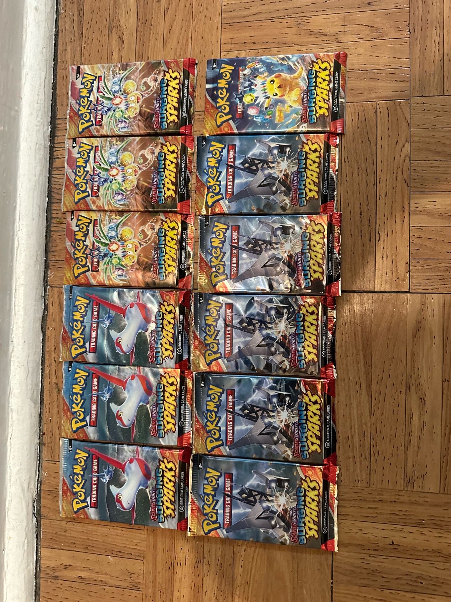 New Pokemon Sparks Pack Lot