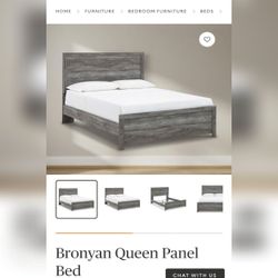 Queen Bed Frame and Mattress Set - Like New – Charlotte, NC