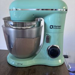 Kitchen in the box Stand Mixer, 5QT Two bowls Electric Food Mixer, 10 Speeds 3-IN-1 Kitchen Mixer for Daily Use with Egg Whisk,Dough Hook,Flat Beater 