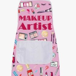 Makeup Artist Apron Makeup Apron with Pockets Makeup Artist Gift for Esthetician Aprons for Women Beautician Gift Apron.