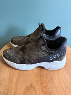 Guess Camoflage Sparkly Sneakers