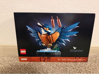 LEGO Icons 10331 Kingfisher Bird Brand New Factory Sealed Retired Set Fast Ship