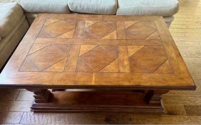 Solid Wooden Coffee Table