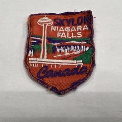  Vintage Skylon Tower Niagara Falls Souvenir Patch 2.75"