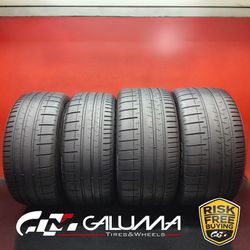 4 Tires LikeNEW Pirelli PZero Corsa PZC4 275/35ZR20 & 315/35ZR20 NoRepair 95816