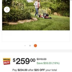 Grass Mower Brigs And Stratton Yard Machines 