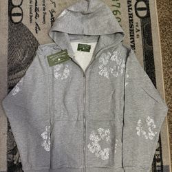 Denim Tear Zip Up