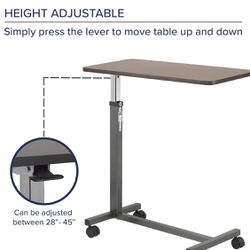 Hospital or Home Care Adjustable Table or Standong Desk