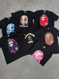 A Bathing Ape BAPE Graphic T-Shirts Bundle