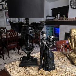 Gothic Lamp and Decor