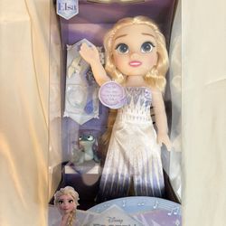 Singing Frozen Elsa Doll 