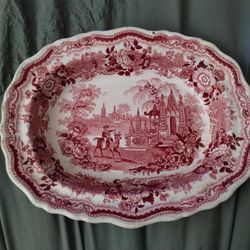 18th Century  Porcelain Staffordshire Adams Bowl 