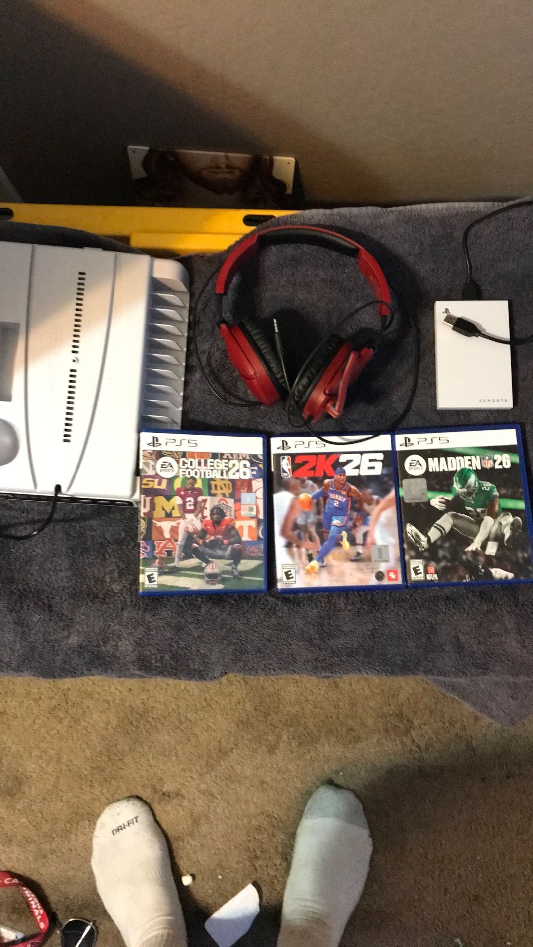 Ps5 Games Headset And Controller Dock