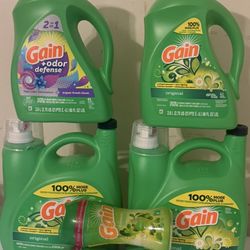 Gain Laundry Detergent Bundle 