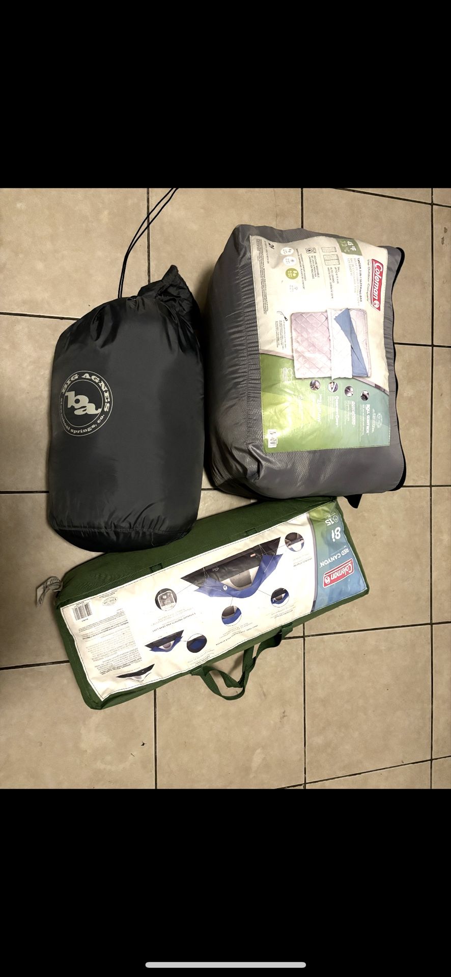Coleman Camping Equipment