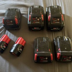 Milwaukee Batteries (Prices in Description)