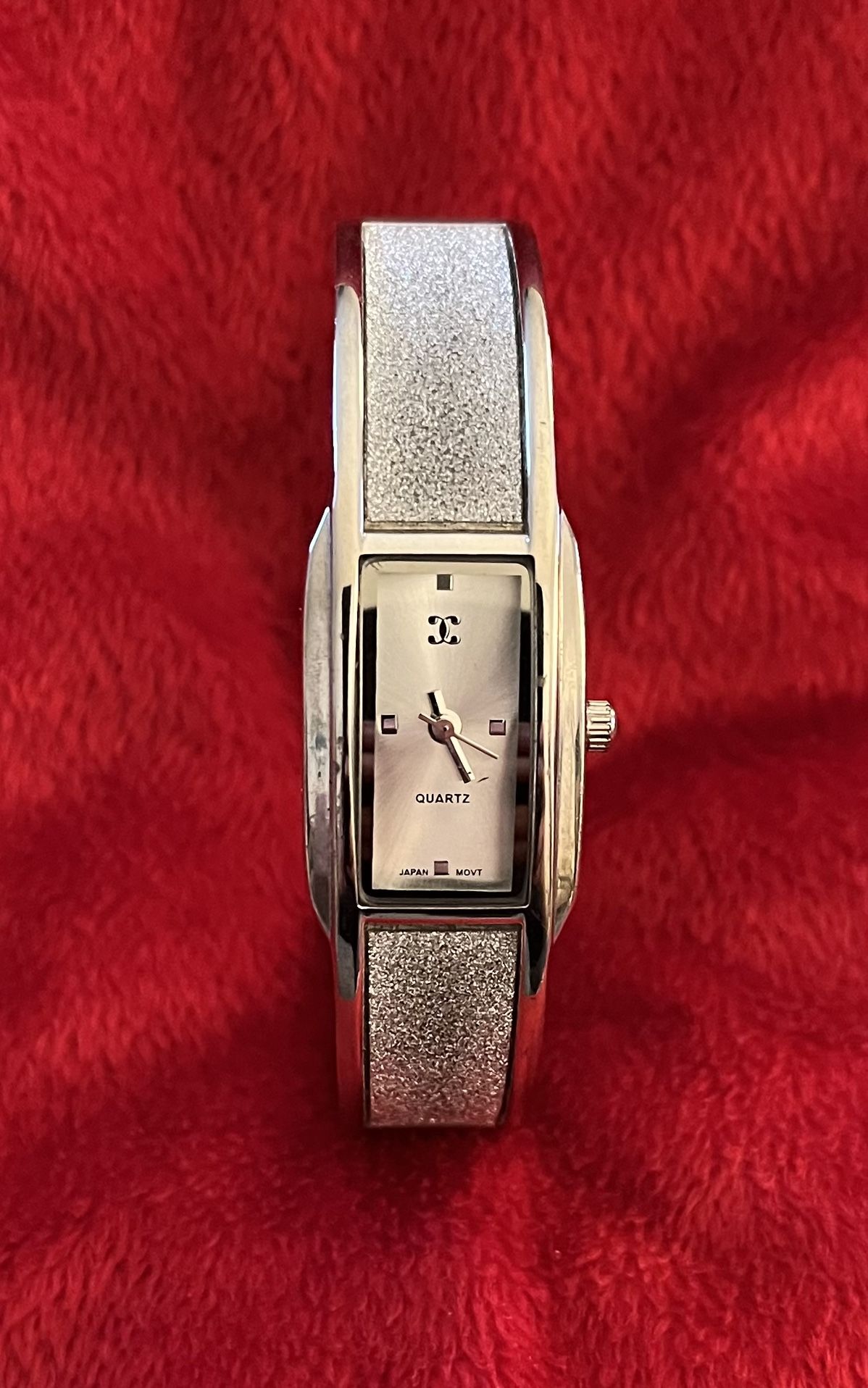 Silver Bangle Watch
