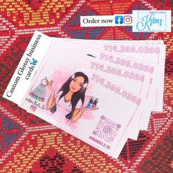 Business Cards / invitations / Stickers / Kztmz